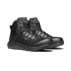 Men KEEN Work Boots & Shoes<Men'S Vista Energy Mid (Carbon-Fiber Toe) | Black/Raven