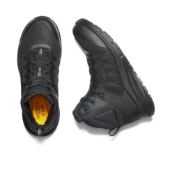 Men KEEN Work Boots & Shoes<Men'S Vista Energy Mid (Carbon-Fiber Toe) | Black/Raven