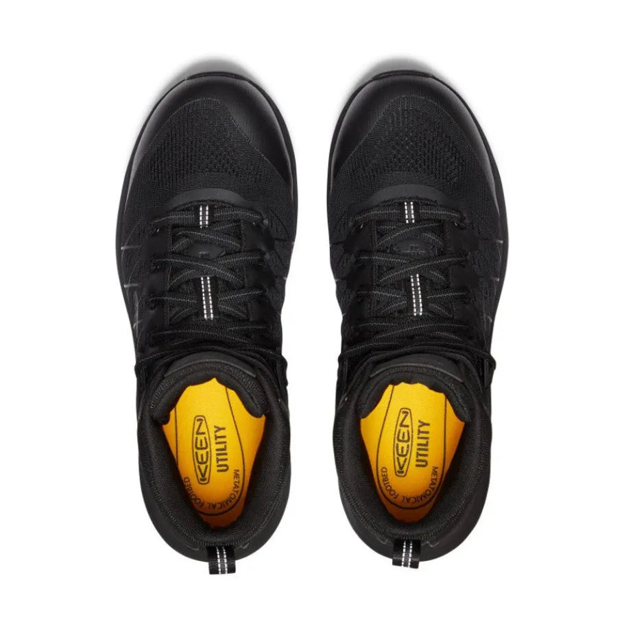 Men KEEN Work Boots & Shoes<Men'S Vista Energy Mid Int Met (Carbon-Fiber Toe) | Black/Raven