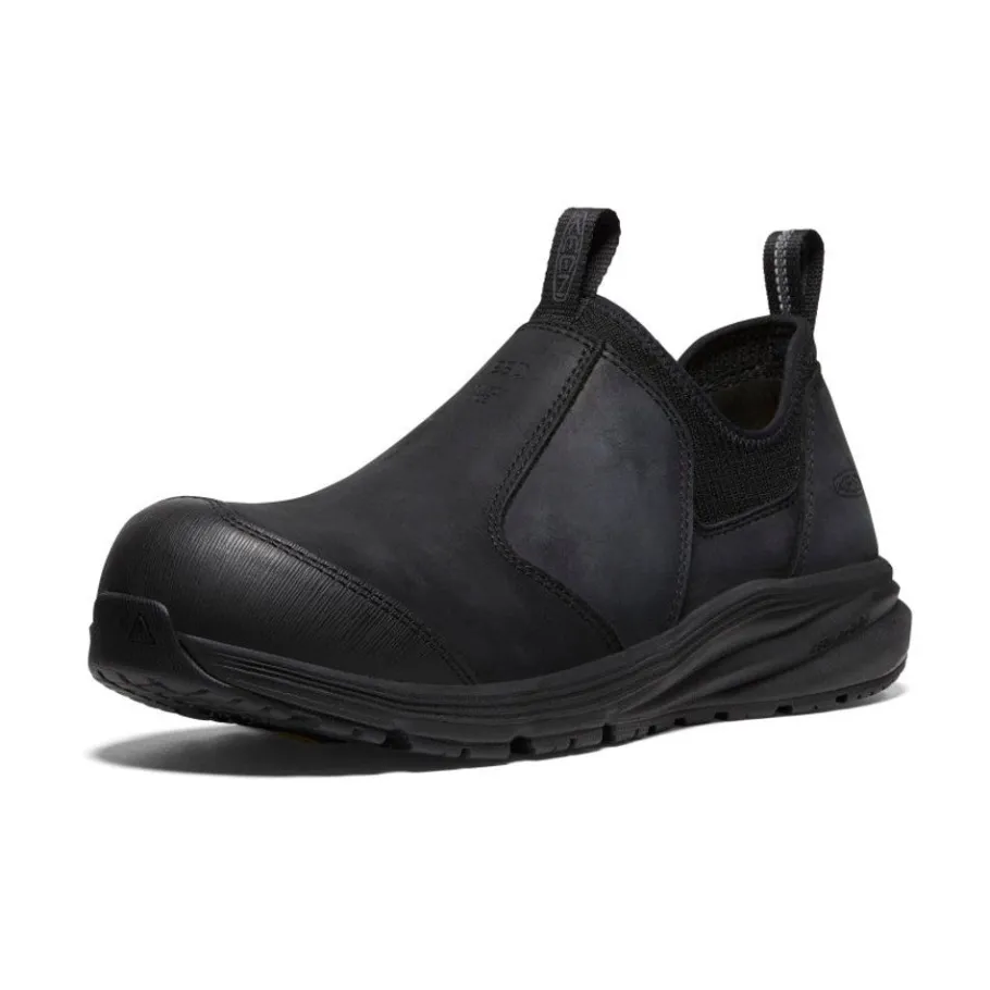 Men KEEN Work Boots & Shoes<Men'S Vista Energy+ Shift Esd (Carbon Fiber Toe) | Black/Black