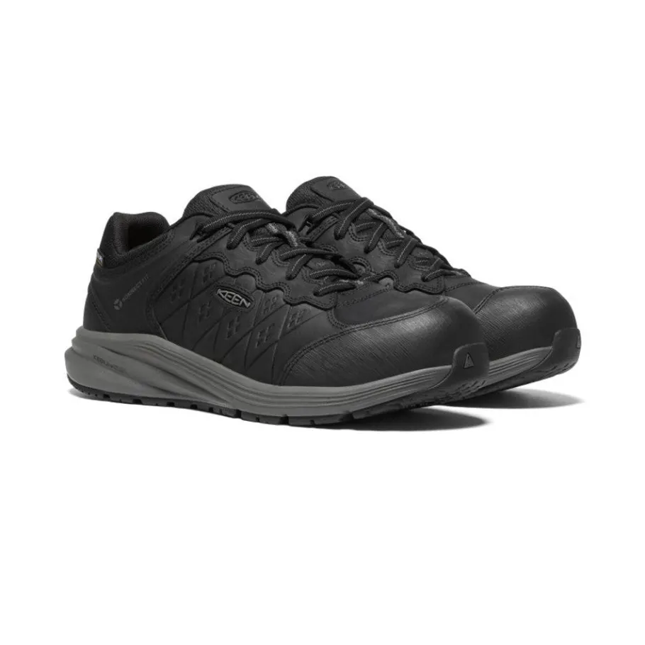 Men KEEN Work Boots & Shoes<Men'S Vista Energy+ Waterproof (Carbon Fiber Toe) | Black/Gun Metal