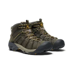Men KEEN Boots<Men'S Voyageur Mid | Raven/Tawny Olive