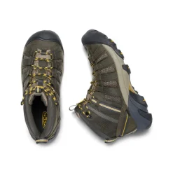 Men KEEN Boots<Men'S Voyageur Mid | Raven/Tawny Olive