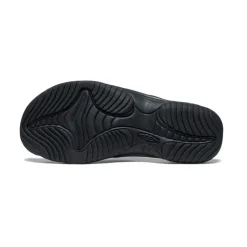 Men KEEN Slip-Ons<Men'S Waimea Leather Flip-Flop | Naval Academy/Black