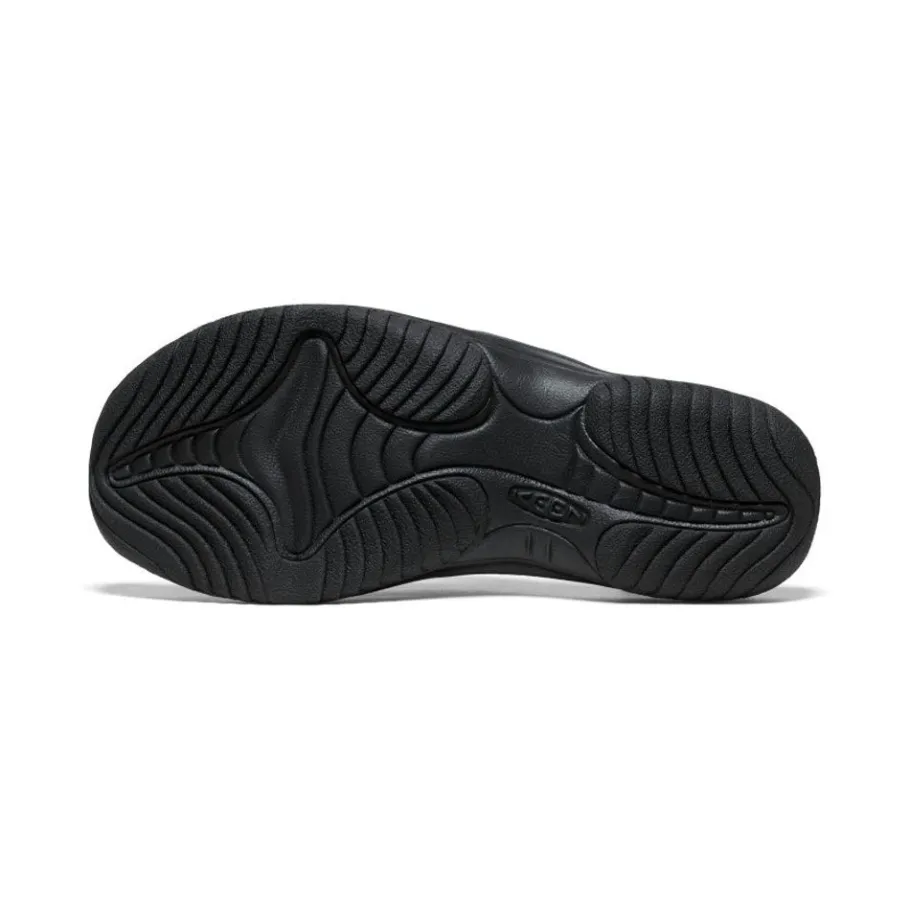 Men KEEN Slip-Ons<Men'S Waimea Leather Flip-Flop | Black/Black
