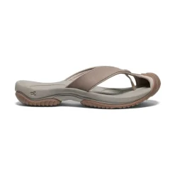 Men KEEN Slip-Ons<Men'S Waimea Leather Flip-Flop | Brindle/Birch