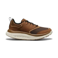 Men KEEN Shoes<Men'S Wk400 Leather Walking Shoe | Bison/Toasted Coconut