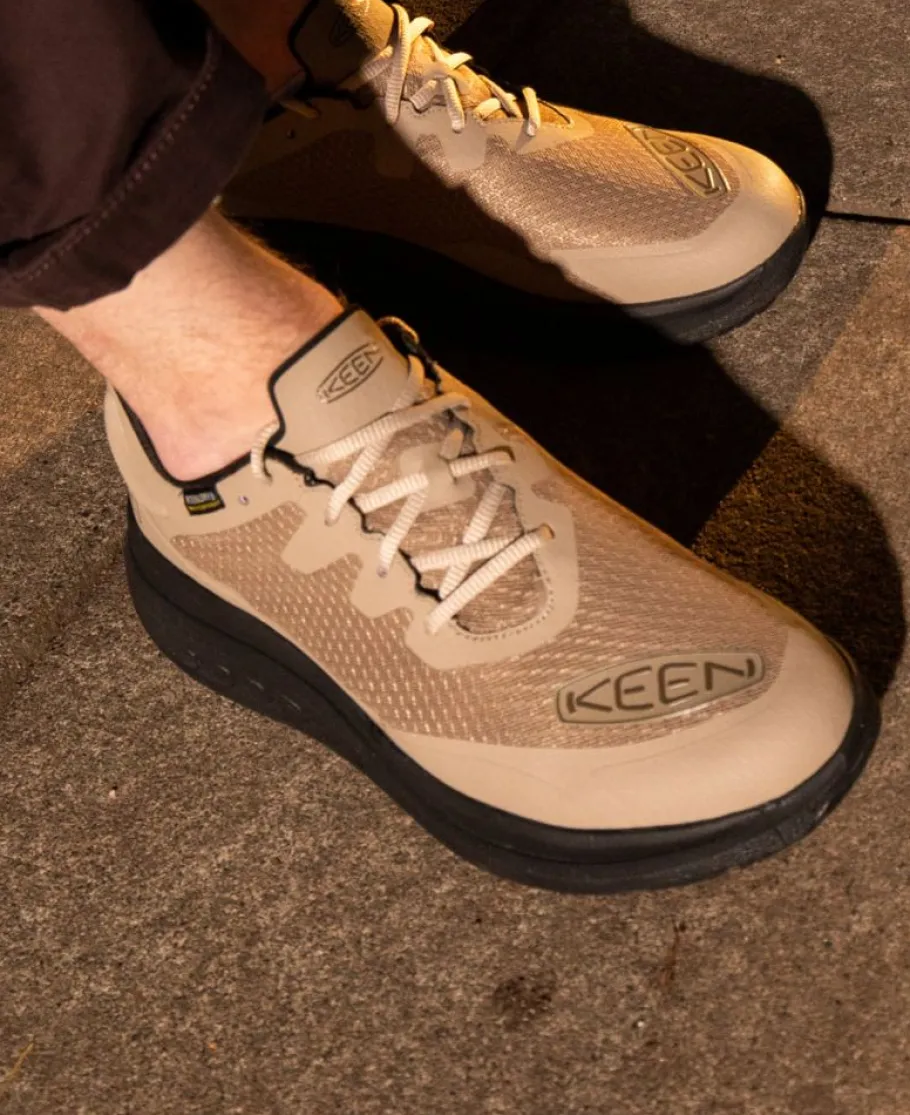 Men KEEN Shoes<Men'S Wk400 Waterproof Walking Shoe | Black/Black