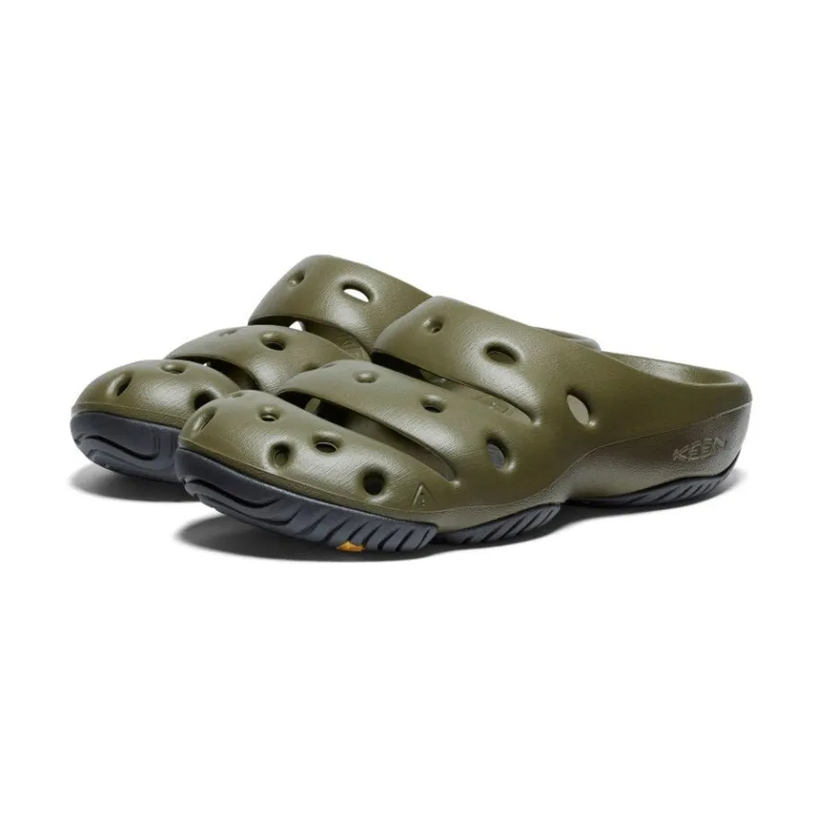 Men KEEN Slip-Ons<Men'S Yogui Clog | Dark Olive/Dark Olive