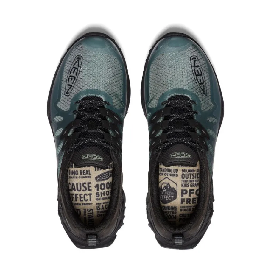 Men KEEN Shoes<Men'S Zionic Waterproof Hiking Shoe | Dark Forest/Black