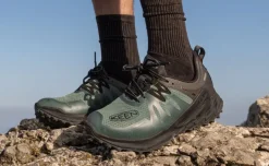 Men KEEN Shoes<Men'S Zionic Waterproof Hiking Shoe | Dark Forest/Black