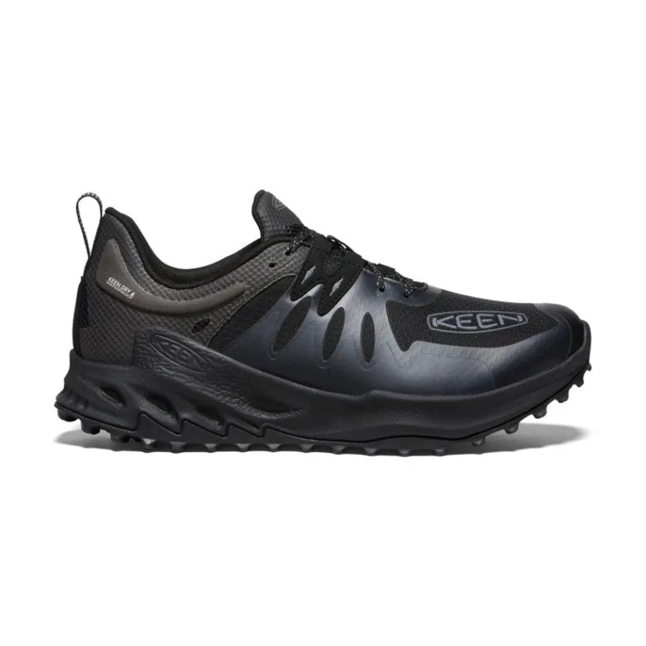 Men KEEN Shoes<Men'S Zionic Waterproof Hiking Shoe | Black/Steel Grey