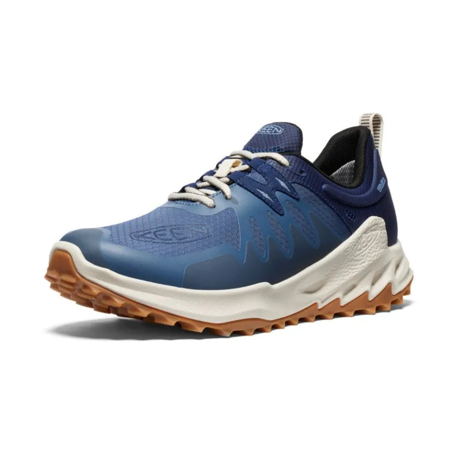 Men KEEN Shoes<Men'S Zionic Waterproof Hiking Shoe | Vintage Indigo/Faded Denim