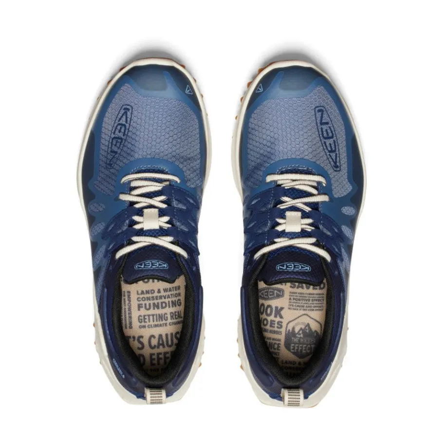 Men KEEN Shoes<Men'S Zionic Waterproof Hiking Shoe | Vintage Indigo/Faded Denim