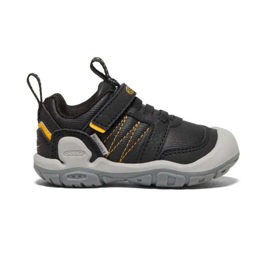 Kids KEEN Shoes<Toddlers' Knotch Peak Sneaker | Black/ Yellow