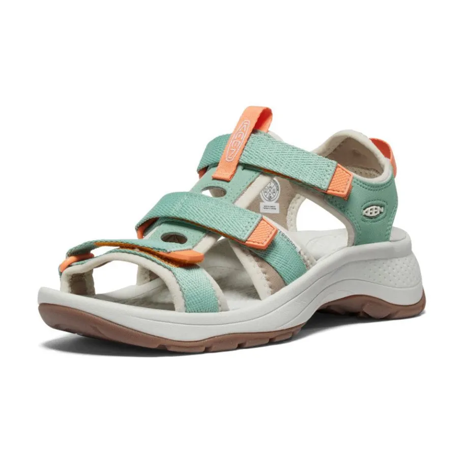 Women KEEN Sandals<Women'S Astoria West Open-Toe | Granite Green/Tangerine