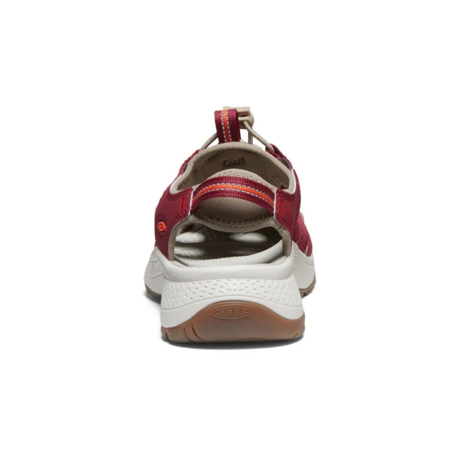 Women KEEN Sandals<Women'S Astoria West Sandal | Merlot/Scarlet Ibis