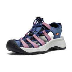 Women KEEN Sandals<Women'S Astoria West Sandal | Nostalgia Rose/Tangerine