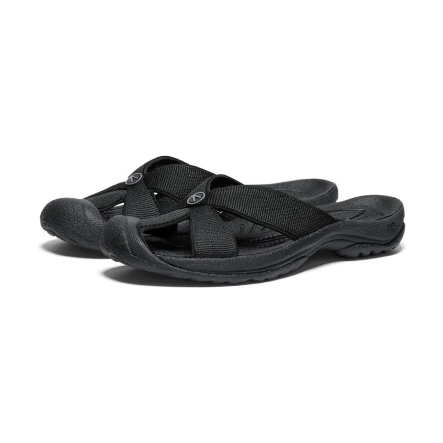 Women KEEN Slip-Ons<Women'S Bali Slide Sandal | Black/Steel Grey