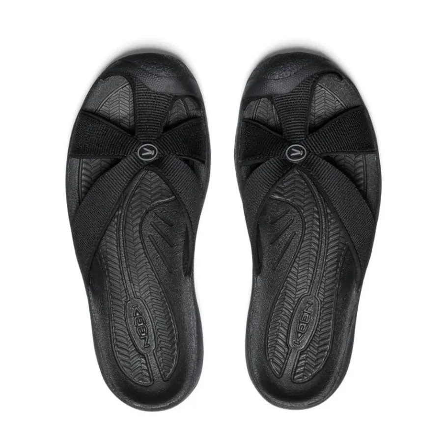 Women KEEN Slip-Ons<Women'S Bali Slide Sandal | Black/Steel Grey