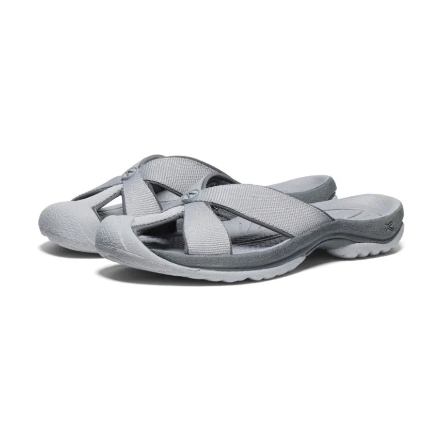 Women KEEN Slip-Ons<Women'S Bali Slide Sandal | Alloy/Steel Grey
