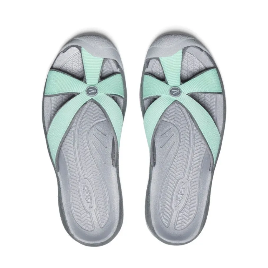 Women KEEN Slip-Ons<Women'S Bali Slide Sandal | Lichen/Steel Grey