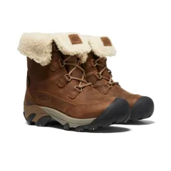 Women KEEN Boots<Women'S Betty Waterproof Short Boot | Brown/Shitake