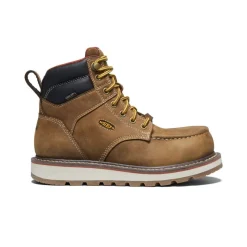 Women KEEN Work Boots & Shoes<Women'S Cincinnati 6" Waterproof Boot (Carbon-Fiber Toe) | Belgian/Sandshell