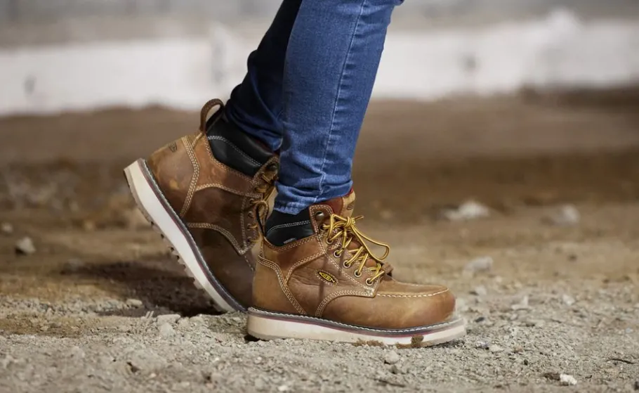 Women KEEN Work Boots & Shoes<Women'S Cincinnati 6" Waterproof Boot (Carbon-Fiber Toe) | Belgian/Sandshell