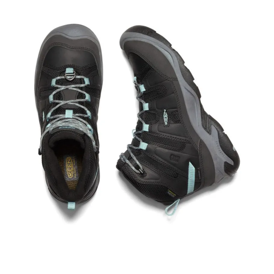 Women KEEN Boots<Women'S Circadia Polar Waterproof Boot | Black/Cloud Blue