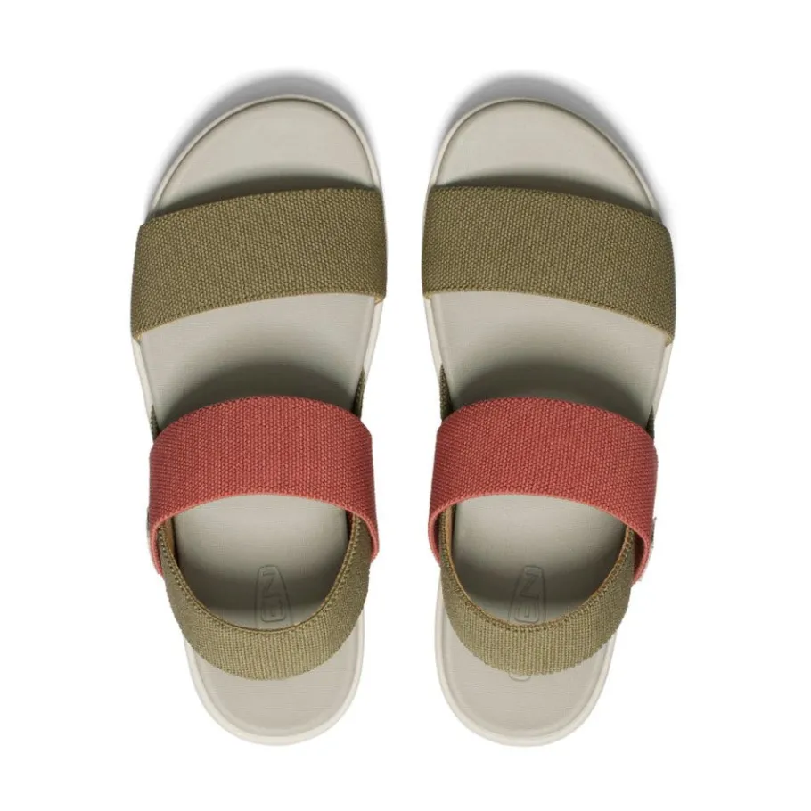 Women KEEN Sandals<Women'S Elle Backstrap Sandal | Martini Olive/Baked Clay