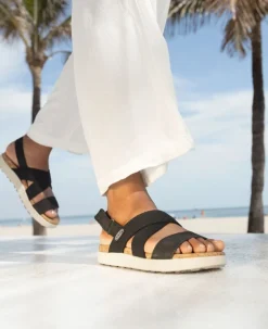 Women KEEN Sandals<Women'S Elle Criss Cross Sandal | Baked Clay/Cork