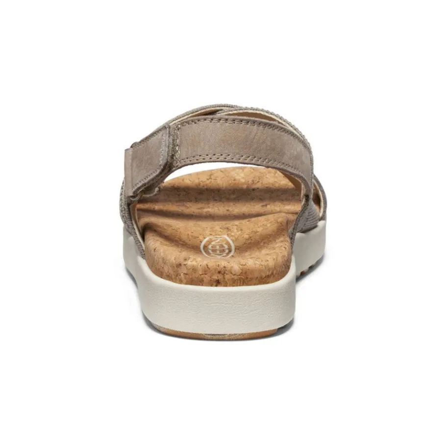 Women KEEN Sandals<Women'S Elle Criss Cross Sandal | Brindle/Birch