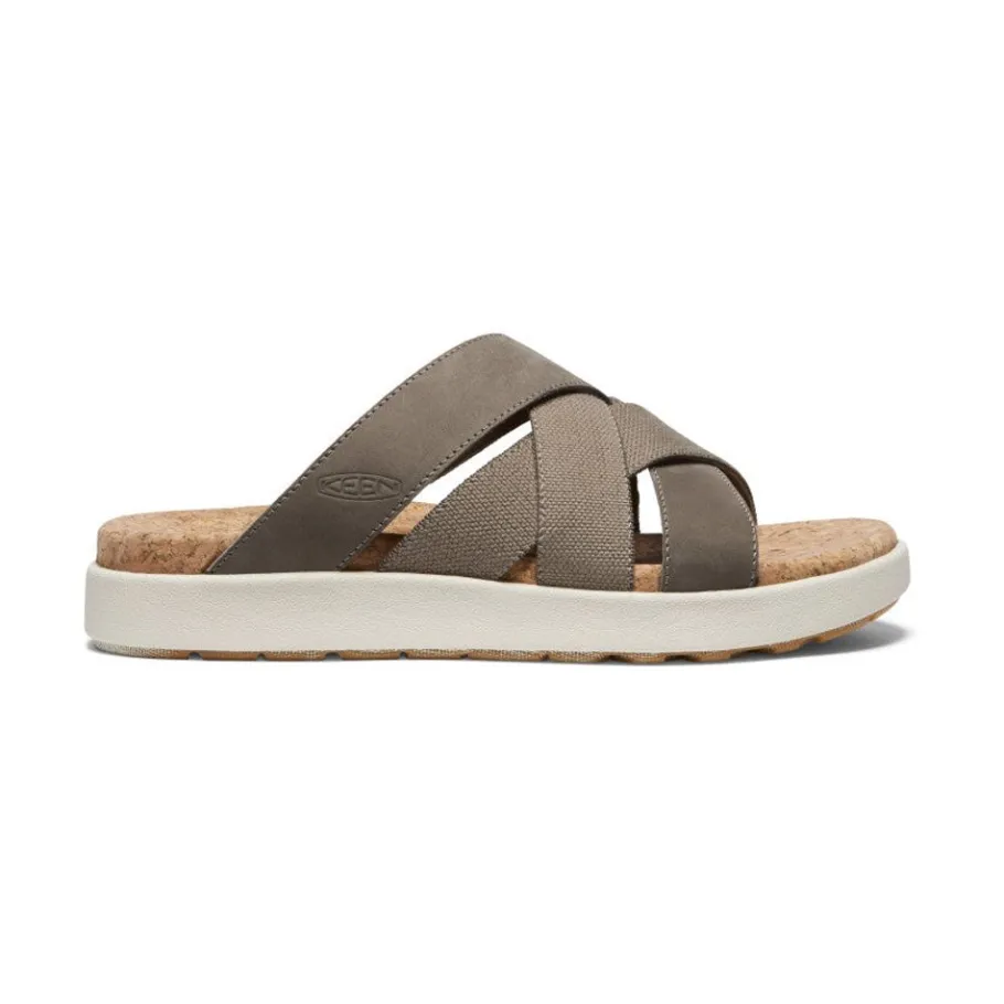 Women KEEN Slip-Ons<Women'S Elle Mixed Slide | Brindle/Birch