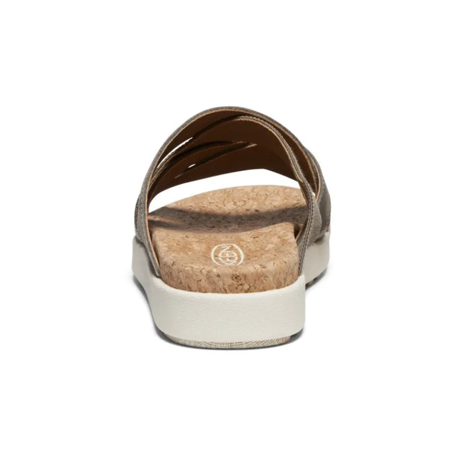 Women KEEN Slip-Ons<Women'S Elle Mixed Slide | Brindle/Birch
