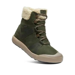 Women KEEN Boots<Women'S Elle Winter Waterproof Boot | Forest Night/Pink Sand