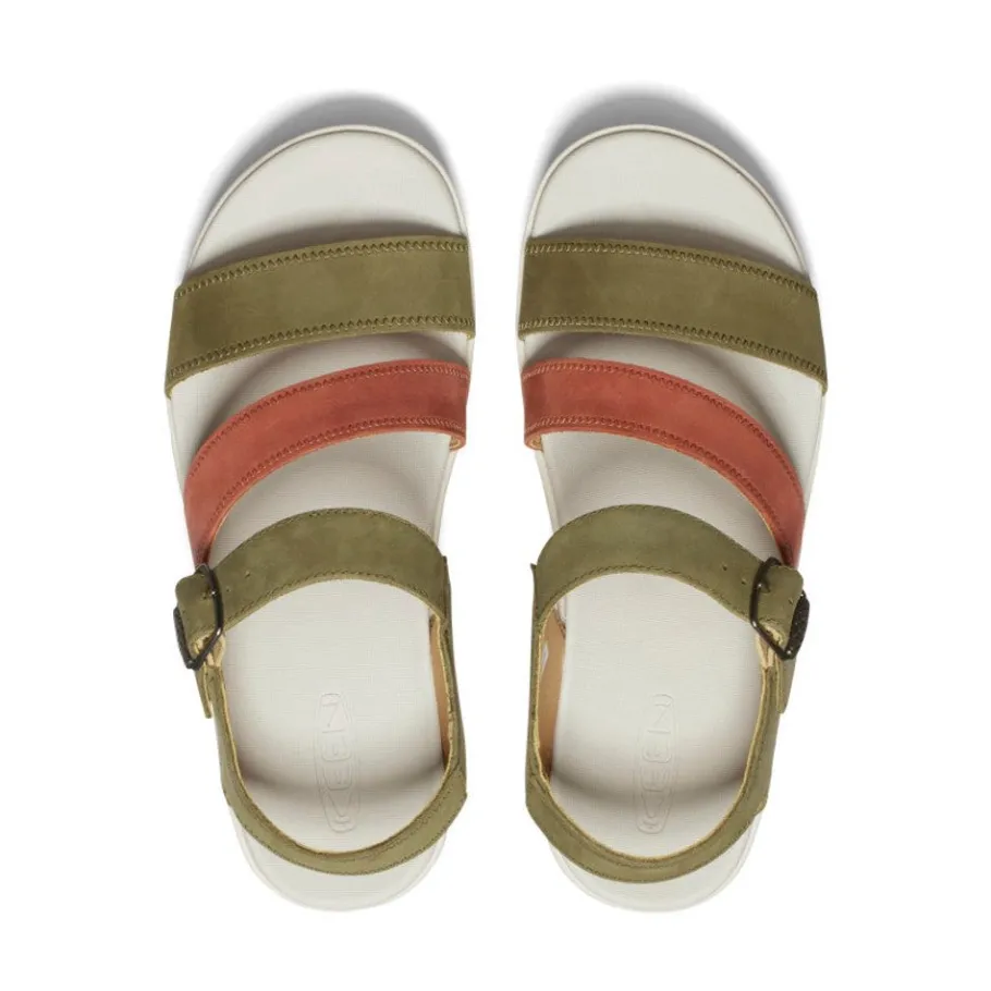 Women KEEN Sandals<Women'S Ellecity Backstrap | Martini Olive/Baked Clay