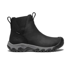 Women KEEN Slip-Ons<Women'S Greta Waterproof Chelsea | Black/Steel Grey