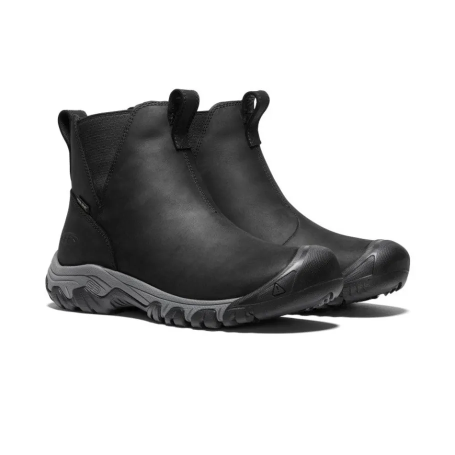 Women KEEN Slip-Ons<Women'S Greta Waterproof Chelsea | Black/Steel Grey