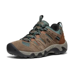Women KEEN Shoes<Women'S Headout Waterproof Hiking Shoe | Shitake/Dark Forest