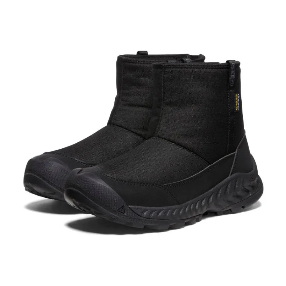 Women KEEN Slip-Ons<Women'S Hood Nxis Waterproof Pull-On | Black/Black