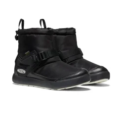Women KEEN Slip-Ons<Women'S Hoodromeo Waterproof Slip-On Boot | Black/Black