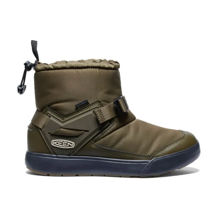 Women KEEN Slip-Ons<Women'S Hoodromeo Waterproof Slip-On Boot | Dark Olive/Black
