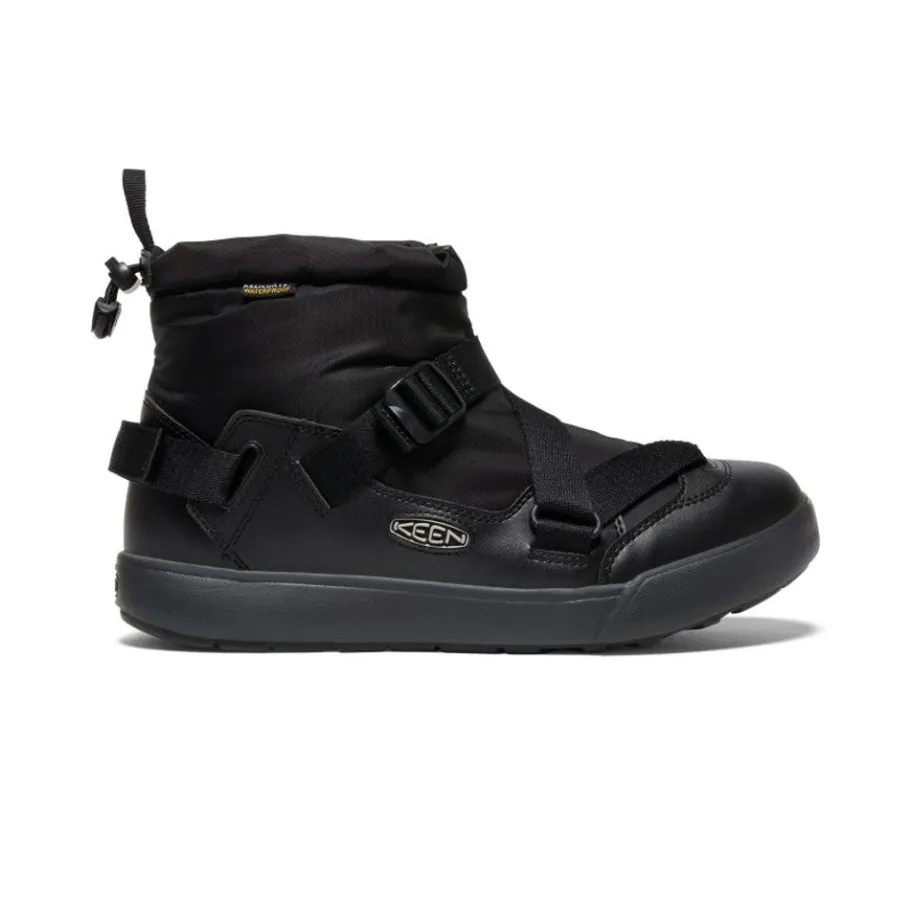 Women KEEN Slip-Ons<Women'S Hoodzerra Waterproof Boot | Black/Silver Birch