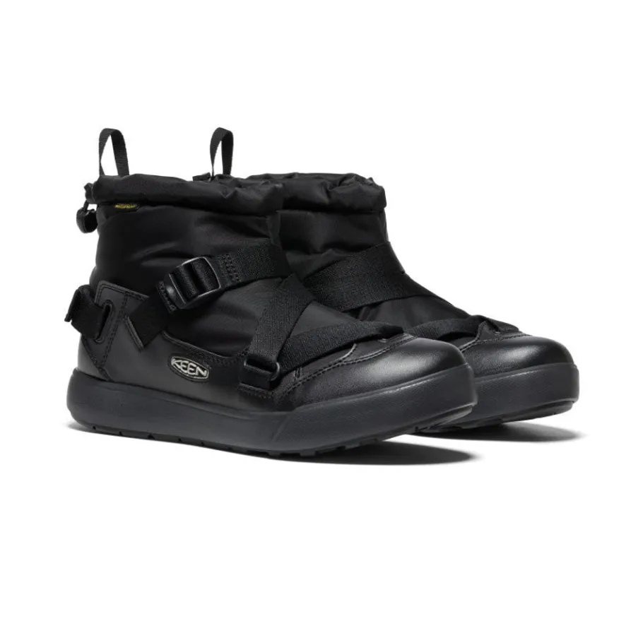 Women KEEN Slip-Ons<Women'S Hoodzerra Waterproof Boot | Black/Silver Birch