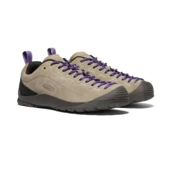 Women KEEN Shoes<Women'S Jasper Suede Sneakers | Brindle/Tillandsia Purple