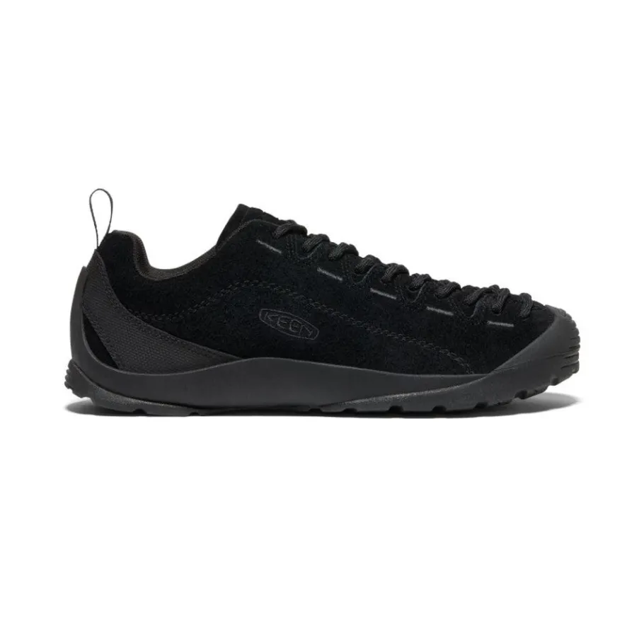 Women KEEN Shoes<Women'S Jasper Suede Sneakers | Hairy Black/Black