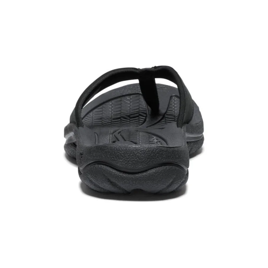 Women KEEN Slip-Ons<Women'S Kona Leather Flip-Flop | Black/Vapor