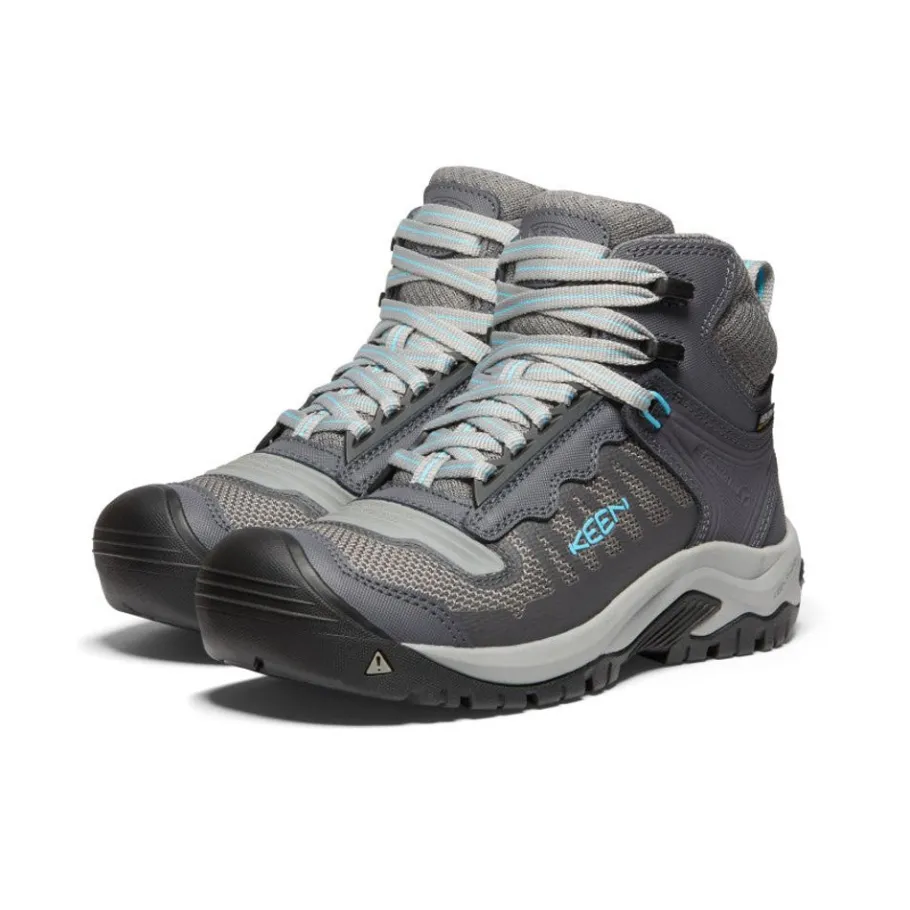Women KEEN Work Boots & Shoes<Women'S Reno Kbf Waterproof Mid (Soft Toe) | Magnet/Ipanema