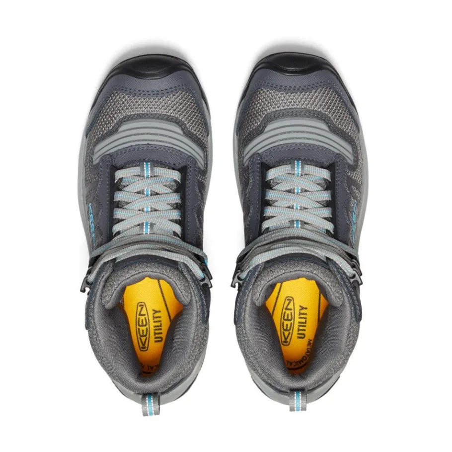 Women KEEN Work Boots & Shoes<Women'S Reno Kbf Waterproof Mid (Soft Toe) | Magnet/Ipanema